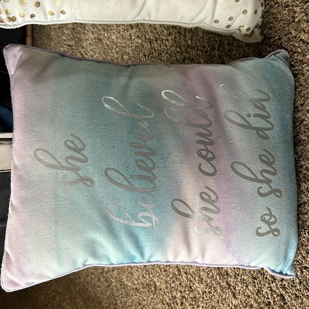 Throw pillows